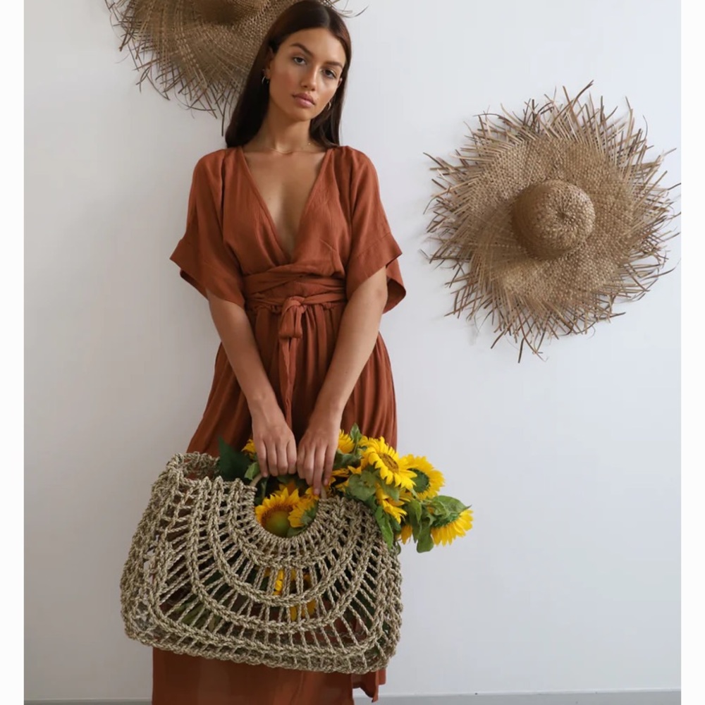 Hazel and folk brand new with tags Melody Maxi dress L/XL